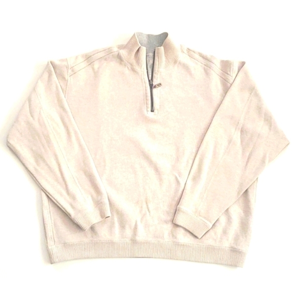 TOMMY Bahama Reversible Quarter Zip Pullover Jacket - Picture 1 of 10